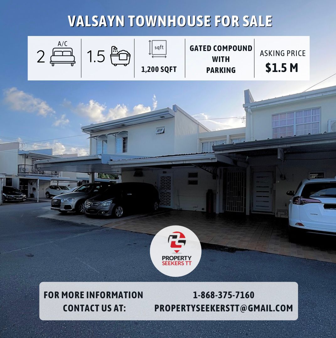 Valsayn Townhouse for Sale