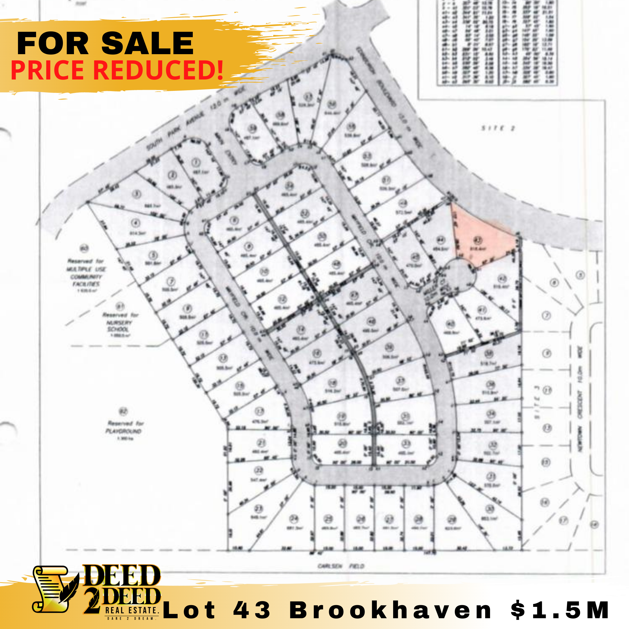 Lot 43 Stirling Gardens, Brook..