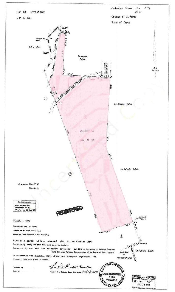 St. Anne Extension Trace, off Grandville, Cedros