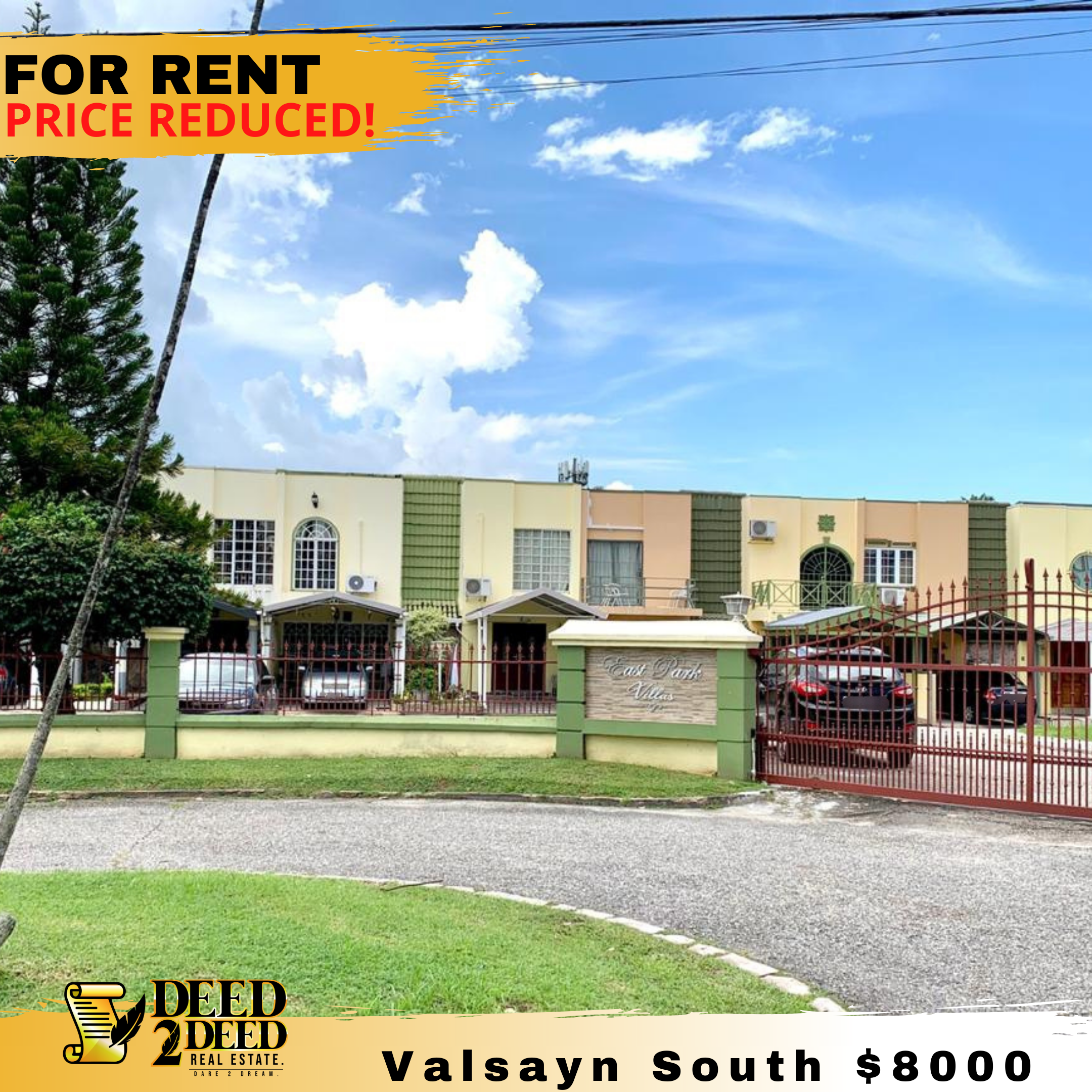 FULLY FURNISHED 2 BEDROOM TOWN..