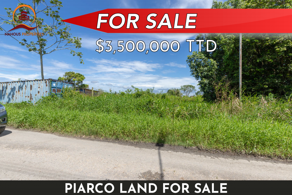 3.5M TTD Piarco Land for Sale